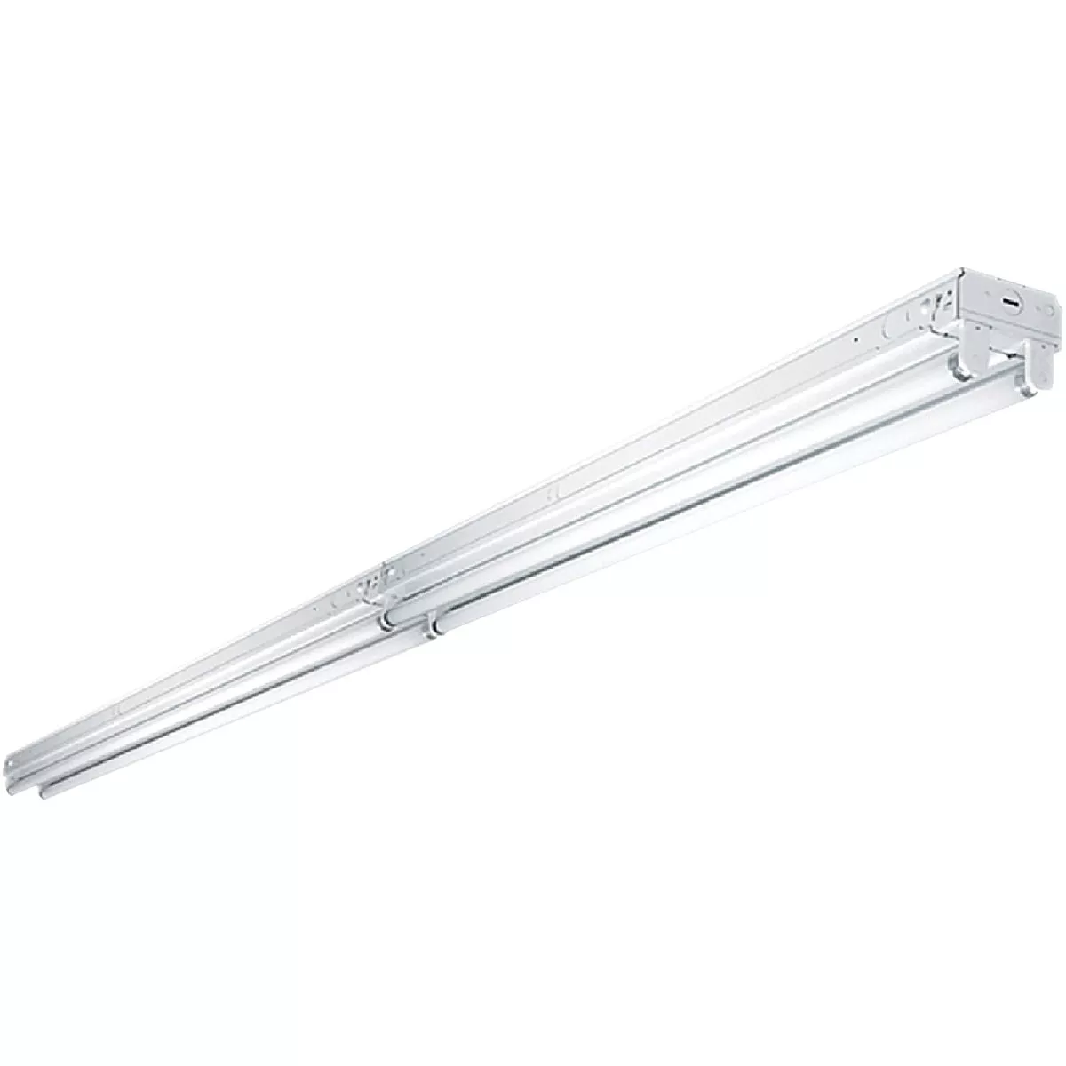 Metalux 8 Ft. 4-Bulb Fluorescent T8 Strip Light Fixture