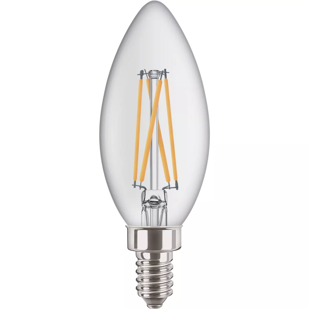 Do it 40W Equivalent Soft White B11 Candelabra LED Decorative Light Bulb (6-Pack) - photo 3