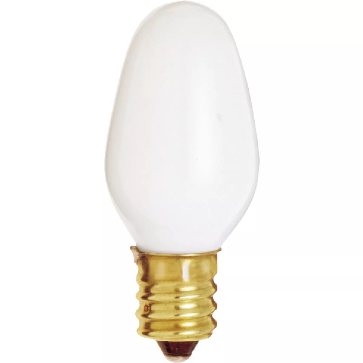 Satco 7W Soft White Candelabra Base C7 Incandescent Night Light Bulb (4-Pack)