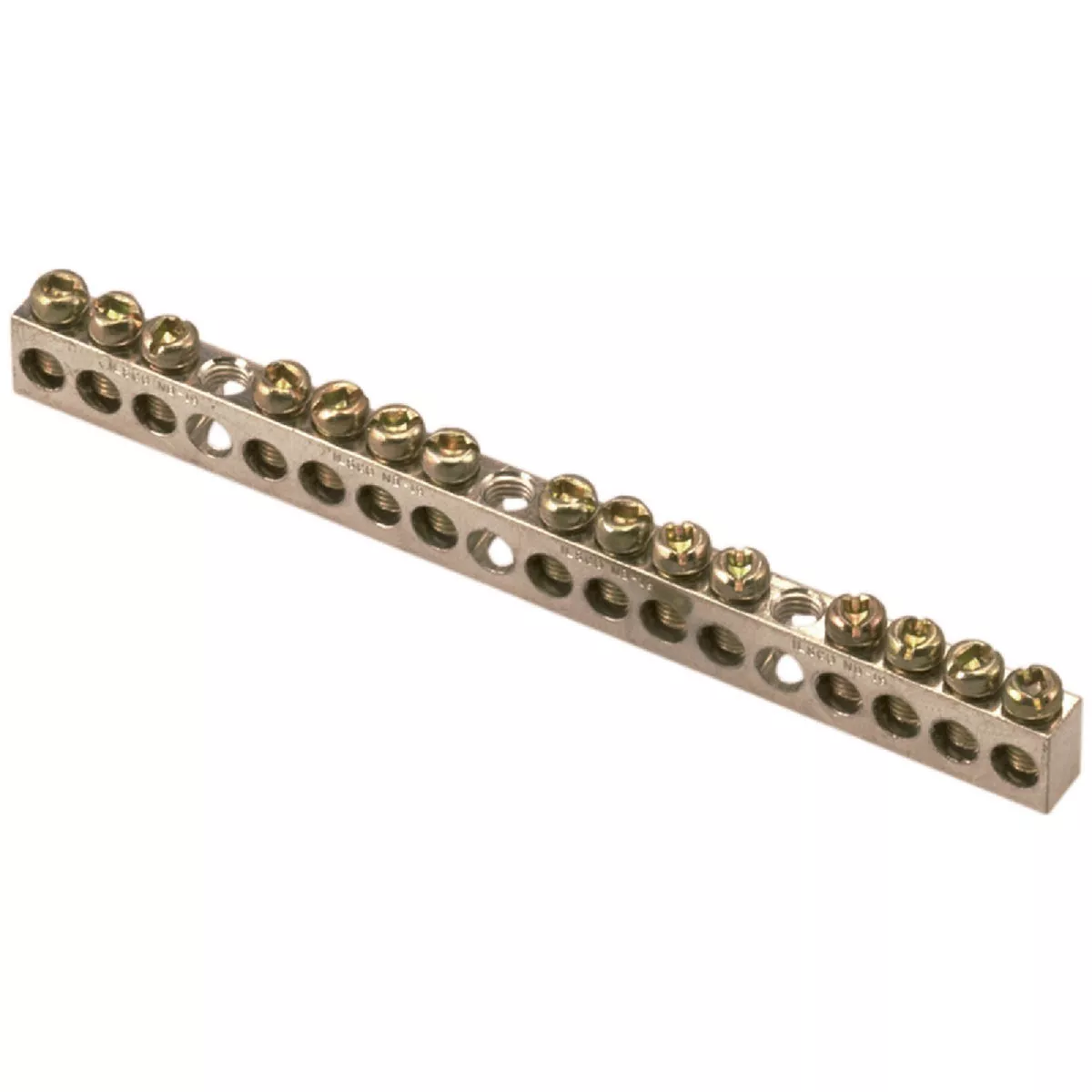 Square D 15-Terminal QO & Homeline Aluminum Ground Bar Kit