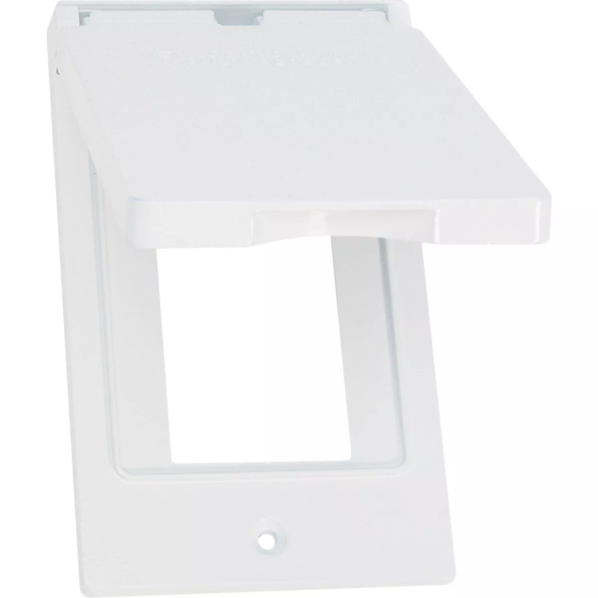 Southwire Single Gang Vertical White Weatherproof GFCI Cover