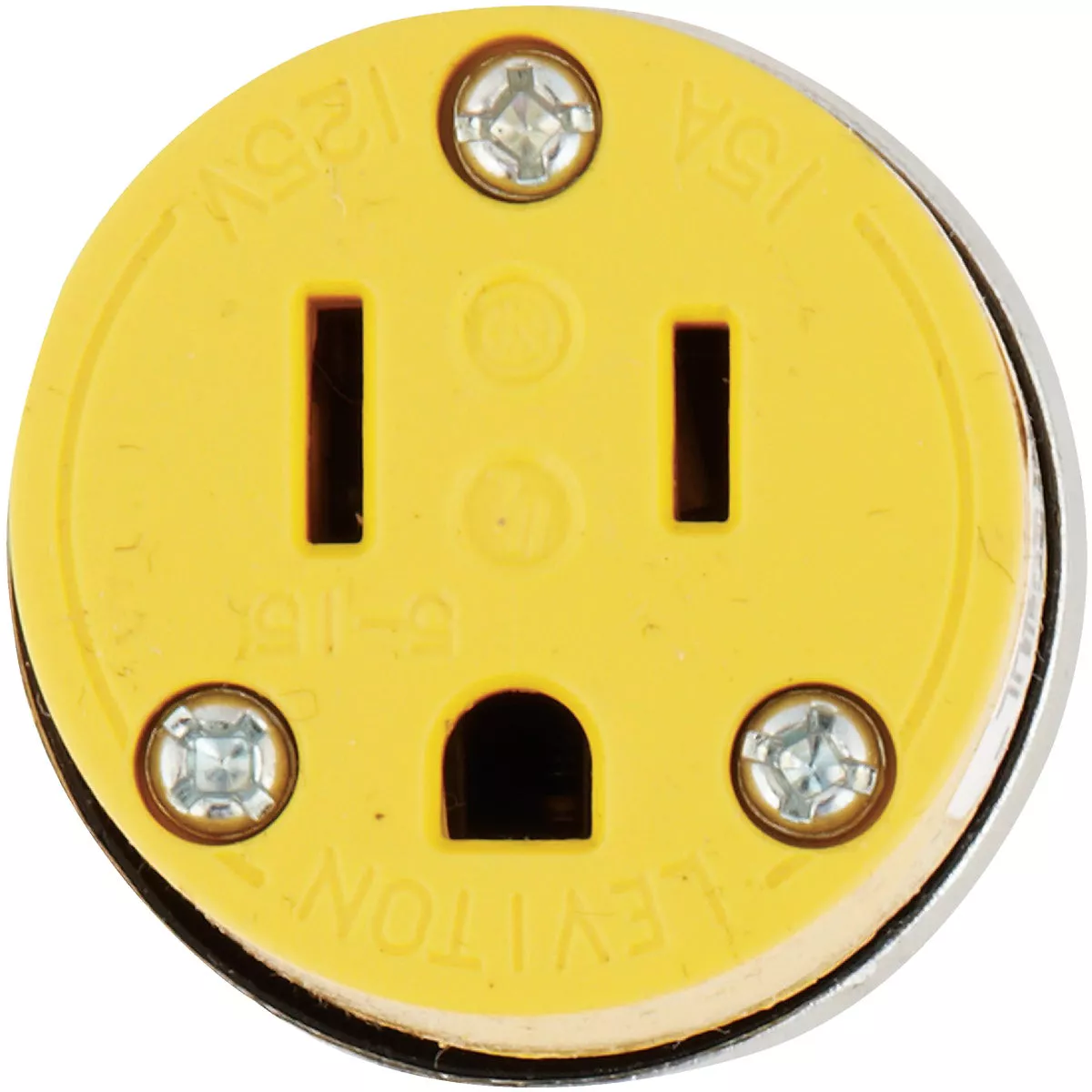 Leviton 15A 125V 3-Wire 2-Pole Armored Cord Connector - photo 4