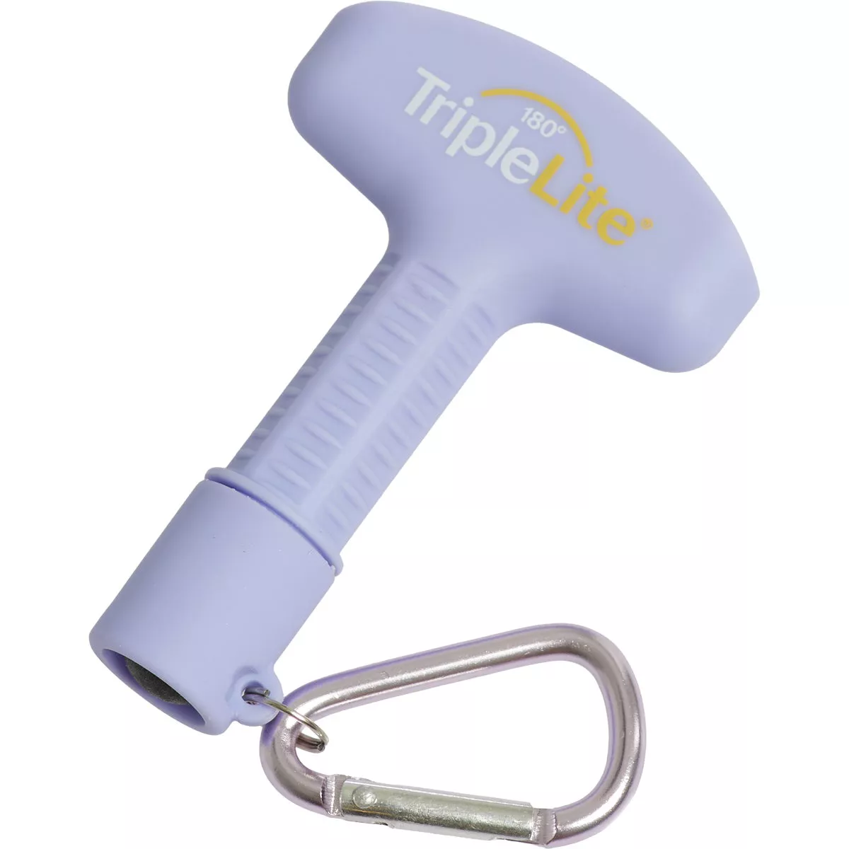 TripleLite 50 Lm. Lilac 180 Deg Mini LED Flashlight with Carabiner - photo 3