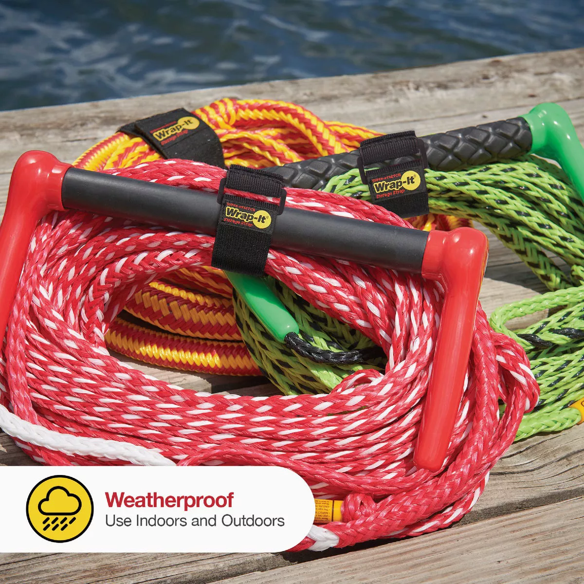 Wrap-It Storage Super-Stretch Assorted Elastic Hook & Loop Cinch Straps (6-Pack) - photo 4