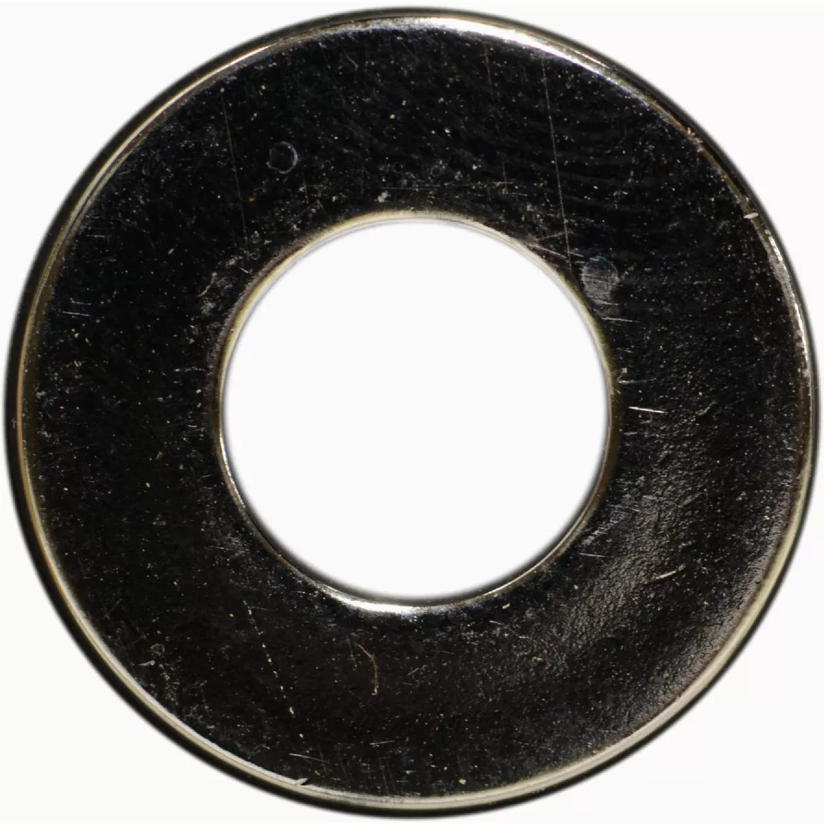 Midwest Fastener 1/4 In. x 9/32 In. x 5/8 In. Polished 18-8 Stainless Steel SAE Flat Washers (12 Ct.)