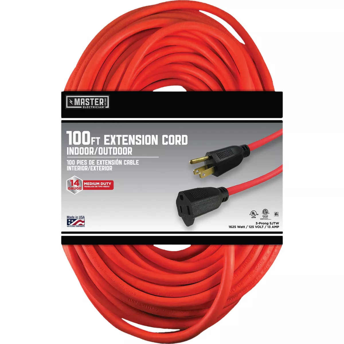 Do it Best 100 Ft. 14/3 Heavy-Duty Outdoor Extension Cord