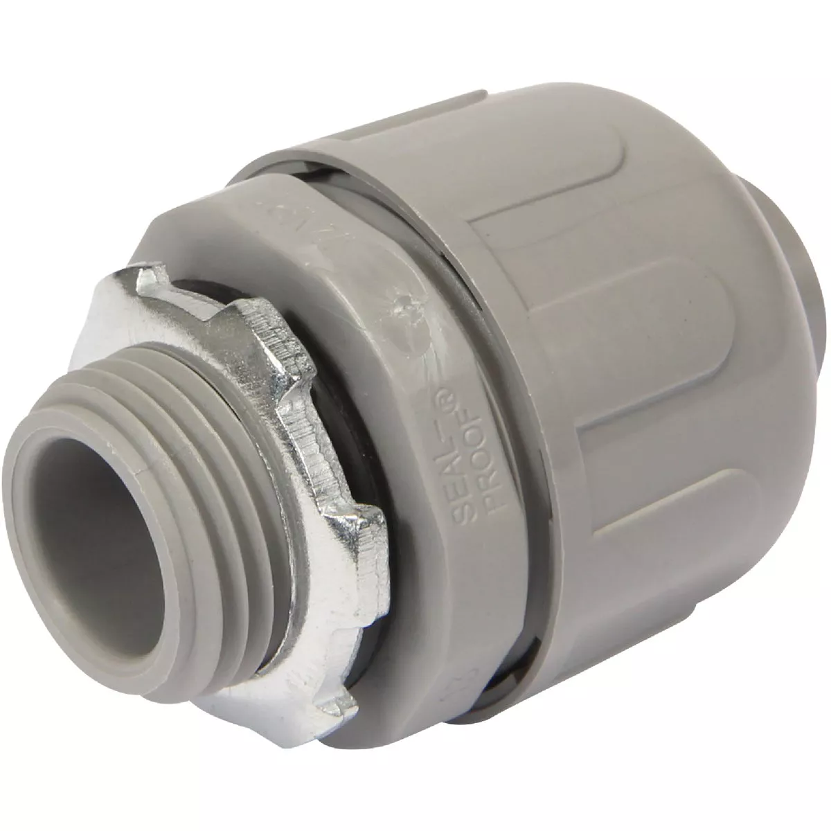 IPEX Kwikflex 1/2 In. Straight PVC Screw-On Coupling Liquid Tight Fitting