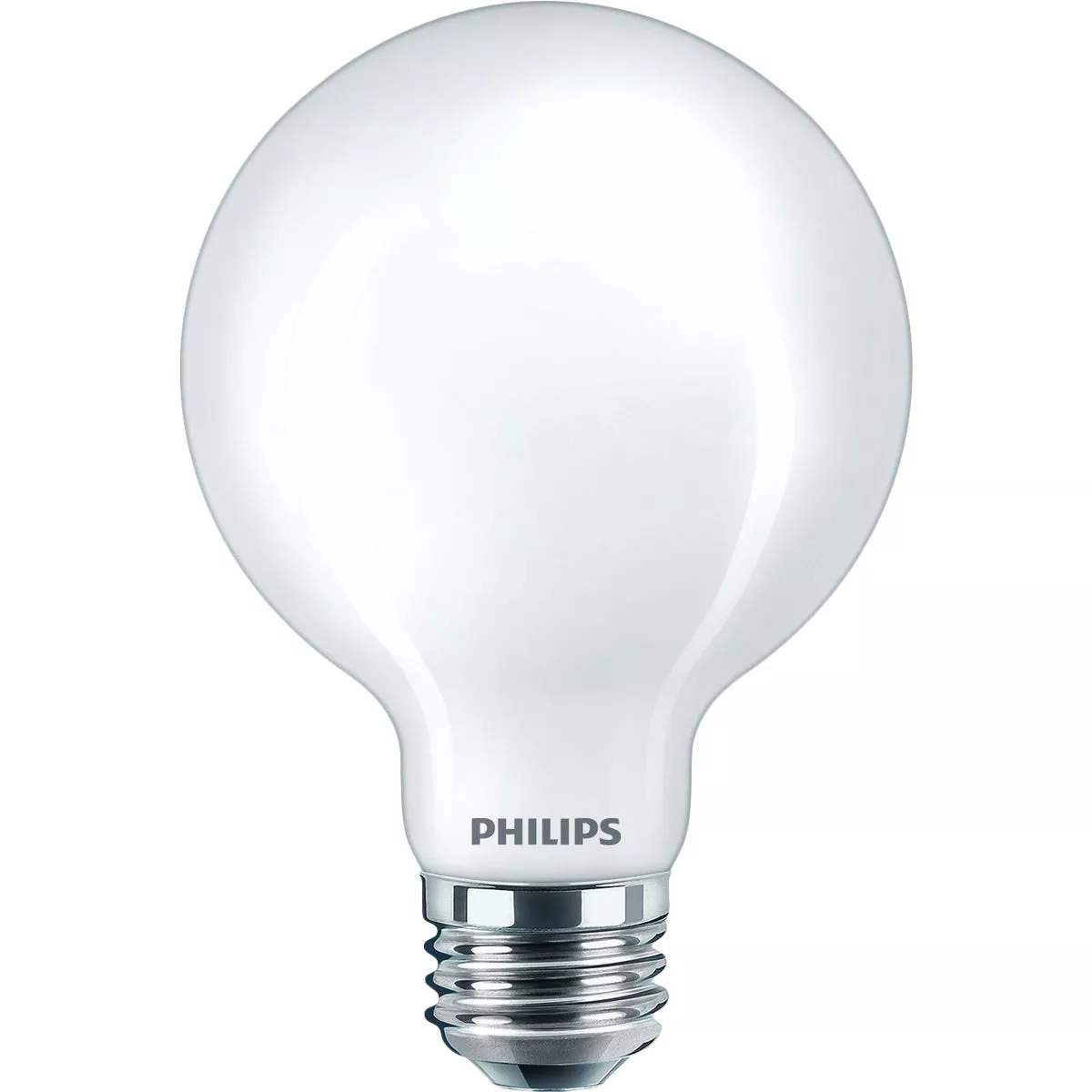 Philips Warm Glow 60W Equivalent Soft White G25 Medium Frosted Dimmable LED Decorative Globe Light Bulb (2-Pack) - photo 3