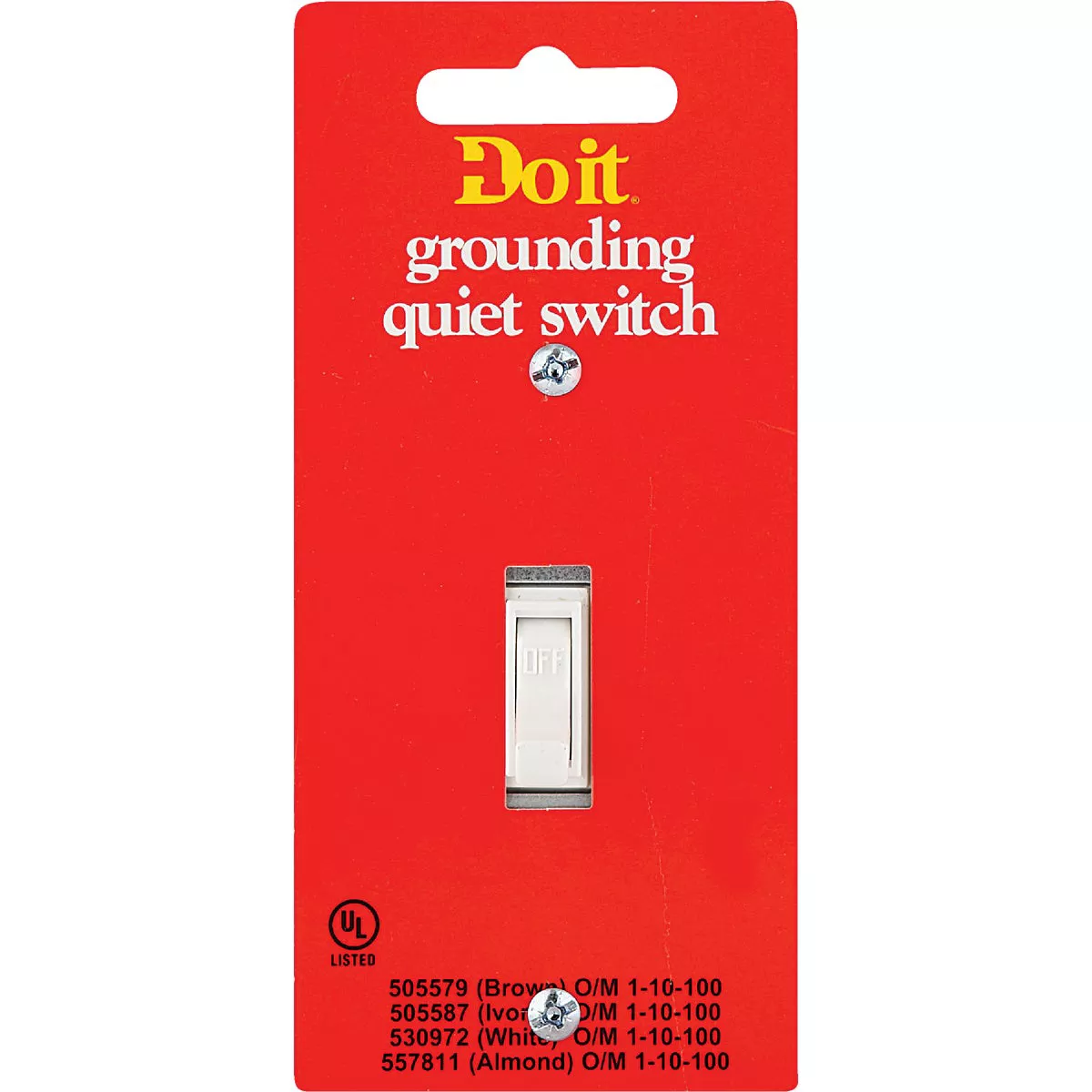 Do it Residential Grade 15 Amp Toggle Single Pole Switch, White - photo 2