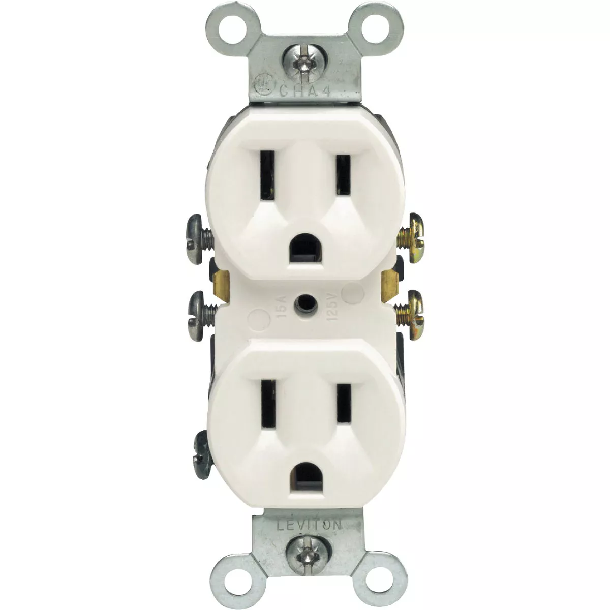 Do it 15A White Residential Grade 5-15R Duplex Outlet - photo 3