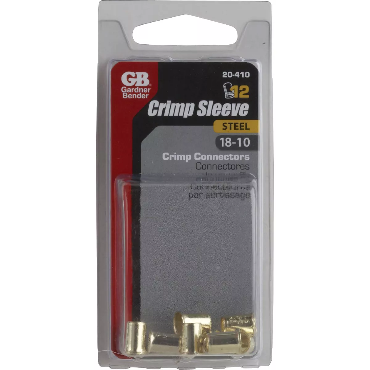 Gardner Bender 18 to 10 AWG Copper-to-Copper Zinc-Plated Steel Crimp Connector (12-Pack) - photo 2