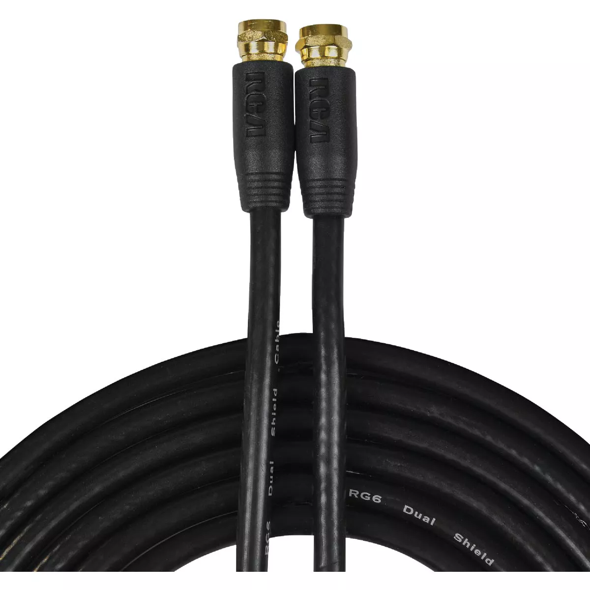 RCA 12 Ft. Black Digital RG6 Coaxial Cable - photo 4