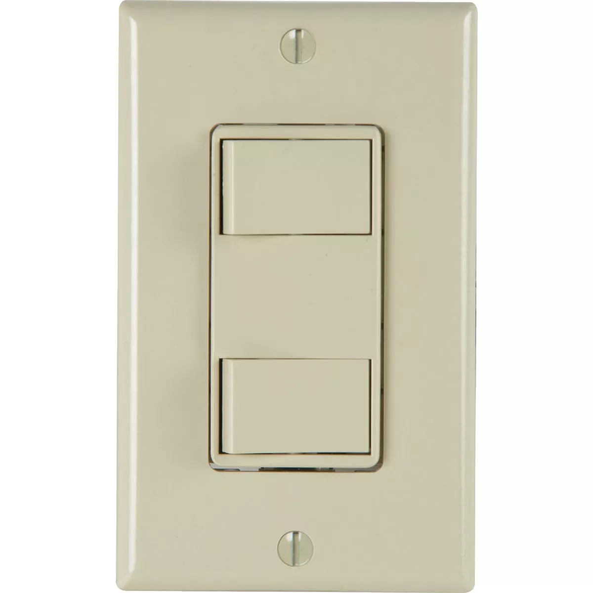 Broan 2-Function 20A/15A 120V Ivory Rocker Switch