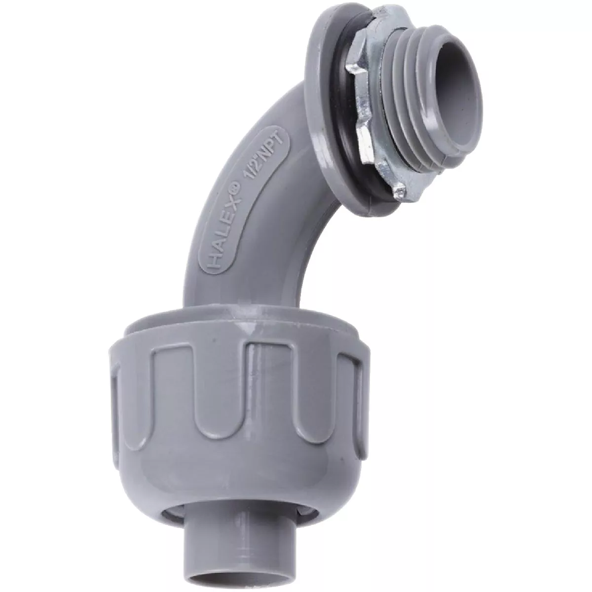 Halex 1/2 In. 90 Deg Quick-Set Liquid Tight Connector