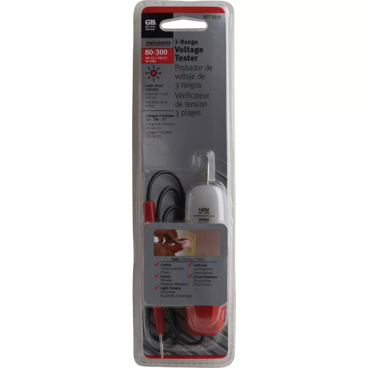 Gardner Bender Heavy-Duty 3-Way Voltage Tester - photo 2