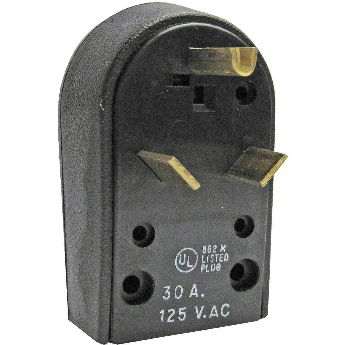 GE 30A 120V 3-Wire 2-Pole Travel Trailer Power Plug