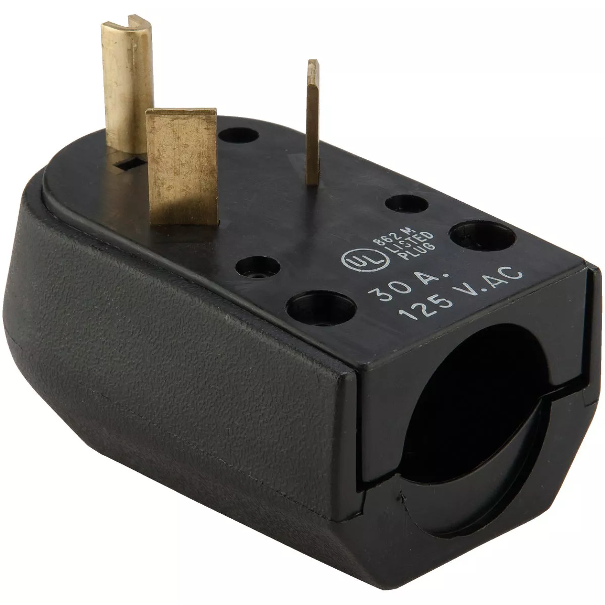 GE 30A 120V 3-Wire 2-Pole Travel Trailer Power Plug - photo 3