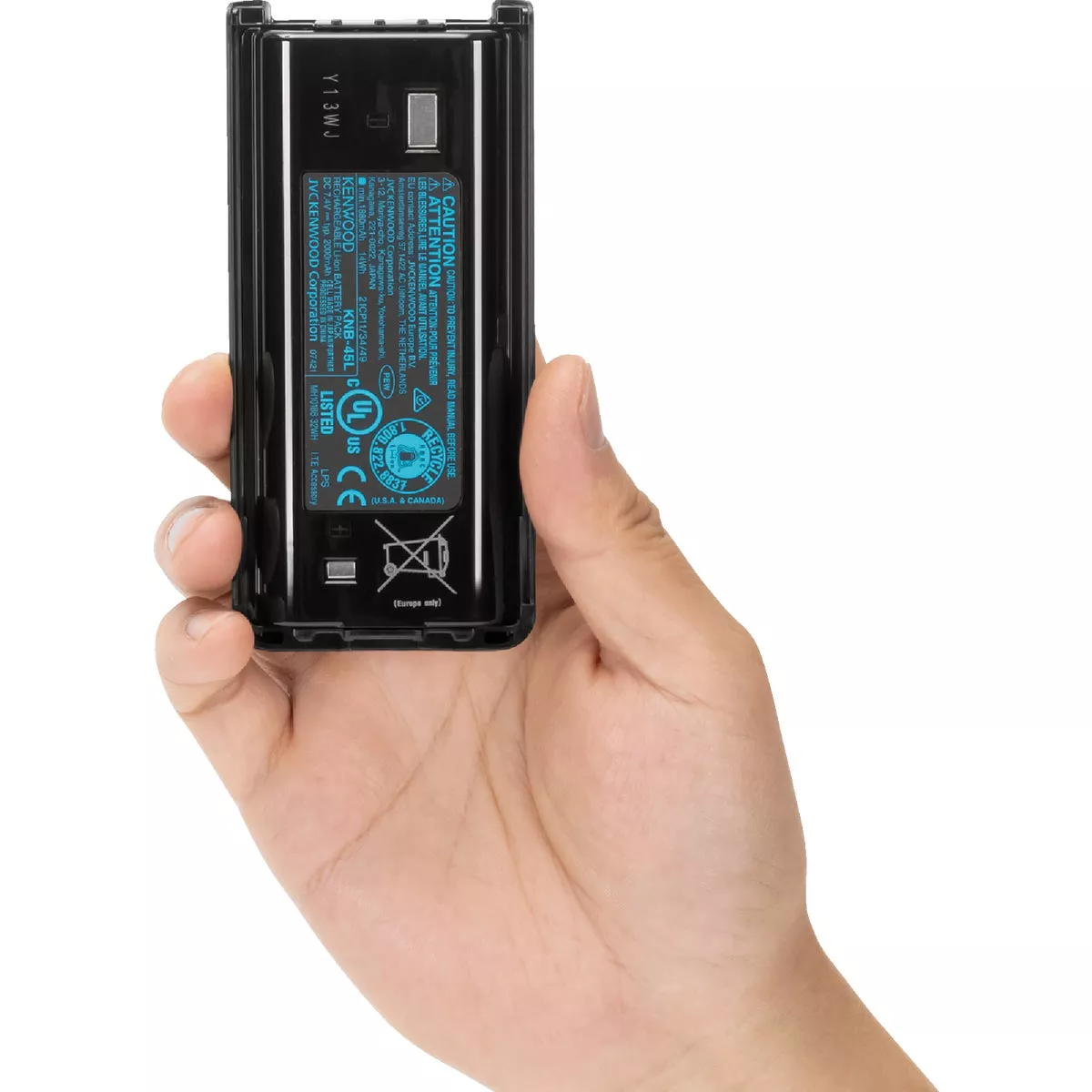 Kenwood 2000mah Li-Ion Replacement Radio Battery - photo 2