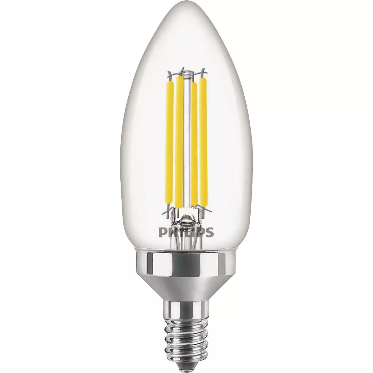 Philips Ultra Efficient 60W Equivalent Daylight B11 LED Light Bulb (3-Pack) - photo 3