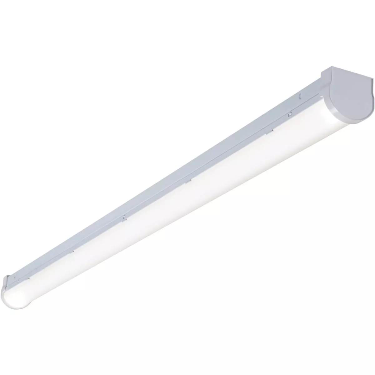 Metalux 4 Ft. LED Lensed Strip Light Ceiling Fixture