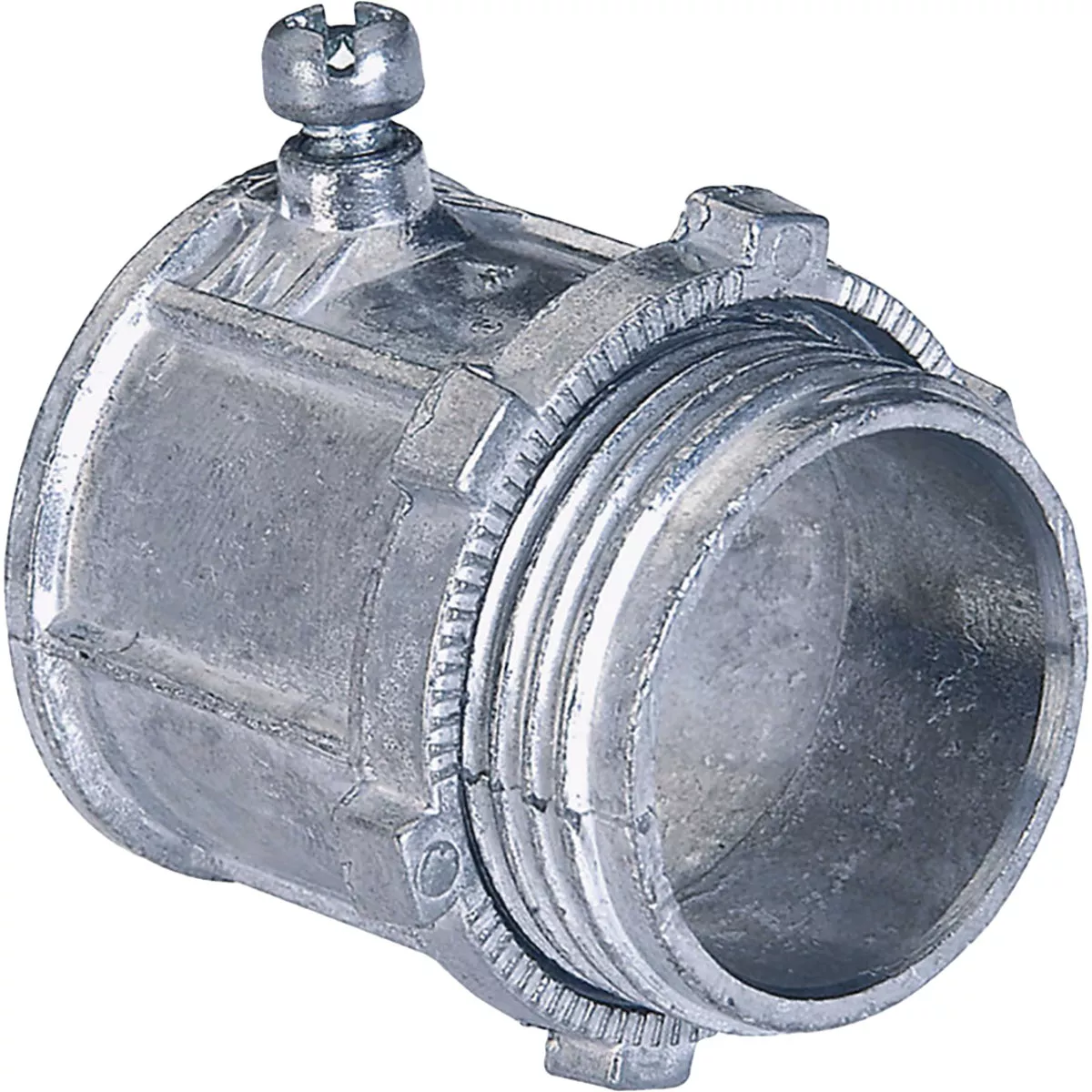 Sigma Engineered Solutions ProConnex 1/2 In. Set Screw Die-Cast Zinc EMT Conduit Connector