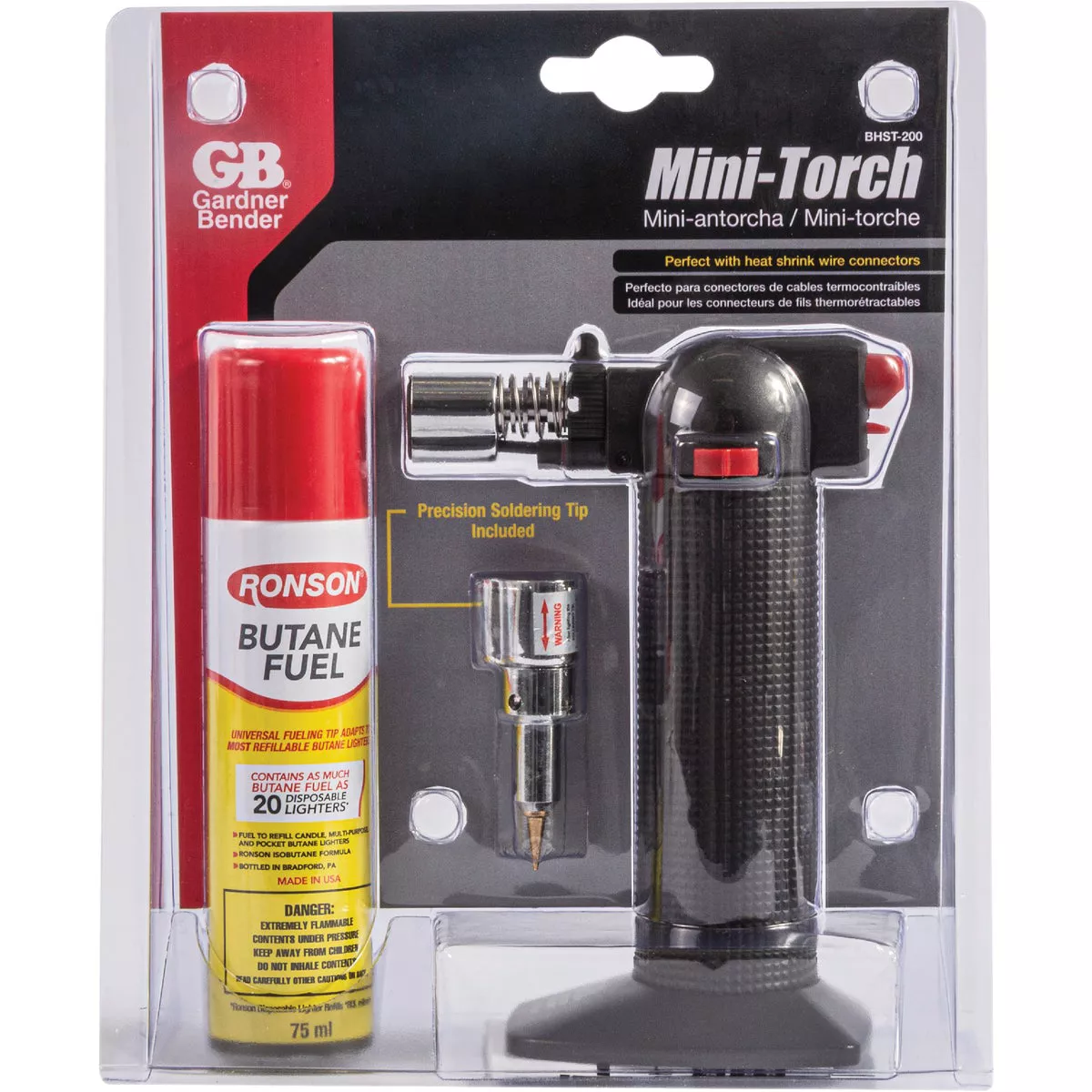 Gardner Bender 3-In-1 Butane Professional Mini Torch - photo 2