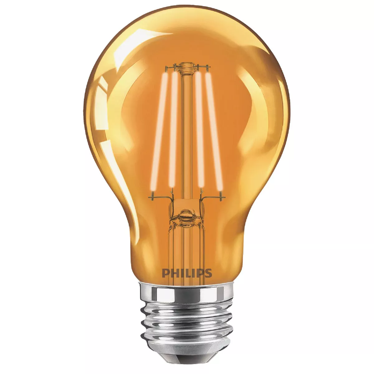 Philips Orange A19 Medium 4W Indoor/Outdoor LED Decorative Party Light Bulb - photo 3