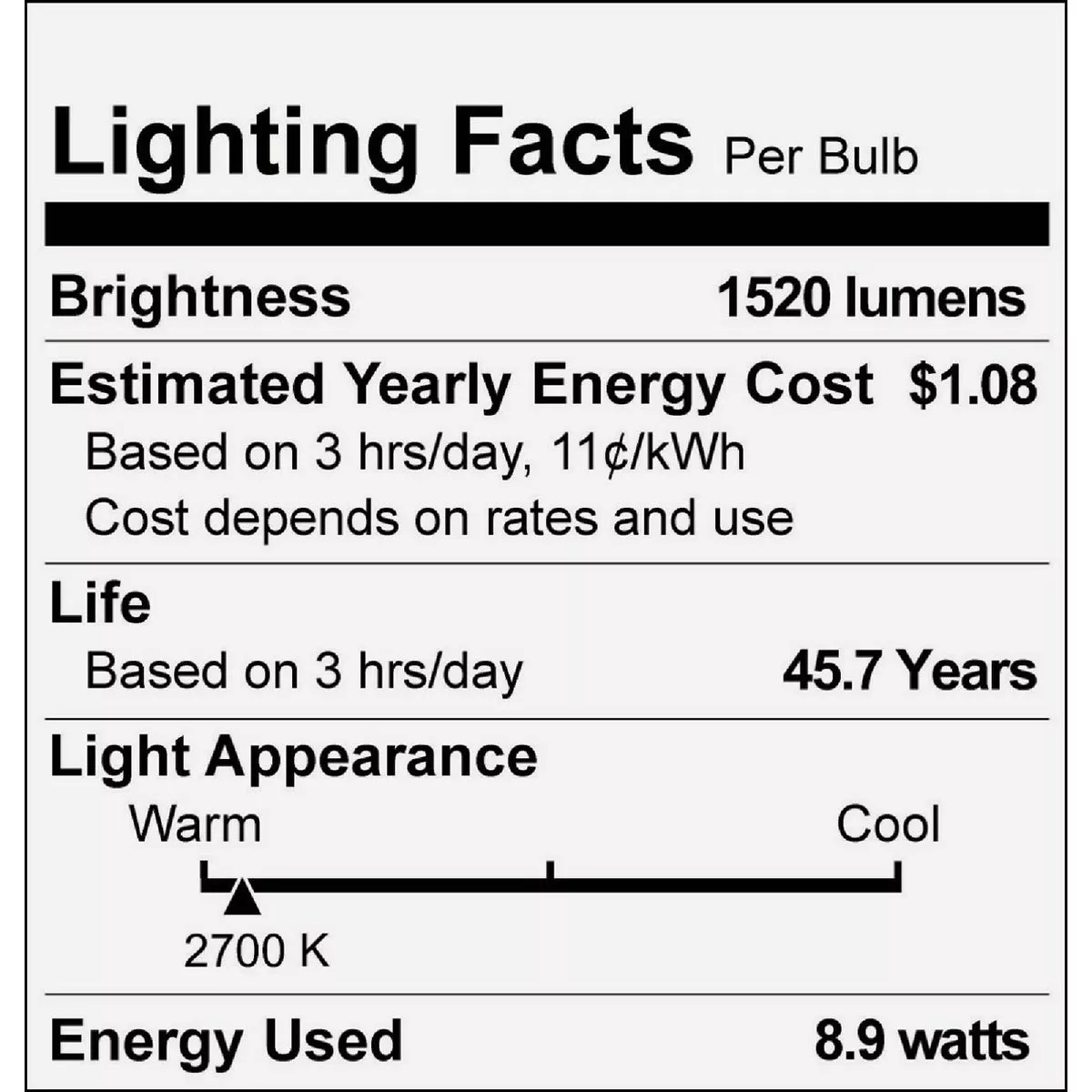 Philips Ultra Efficient 100W Equivalent Soft White A19 LED Light Bulb - photo 6