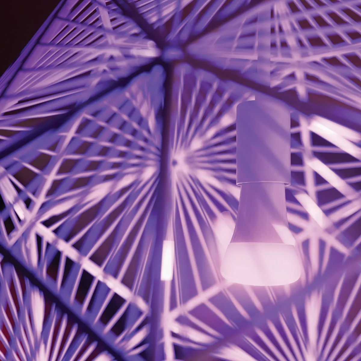 Philips Hue 4-Bulb 75W Equivalent Warm White & Color Ambiance A19 Medium Dimmable LED Light Bulb Starter Kit - photo 5