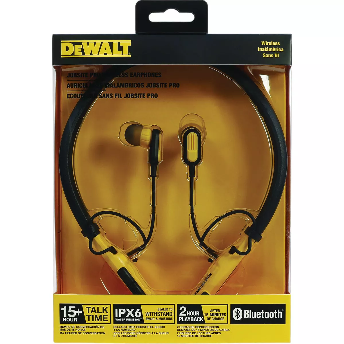 DEWALT Bluetooth Jobsite Pro Wireless Earphones - photo 2