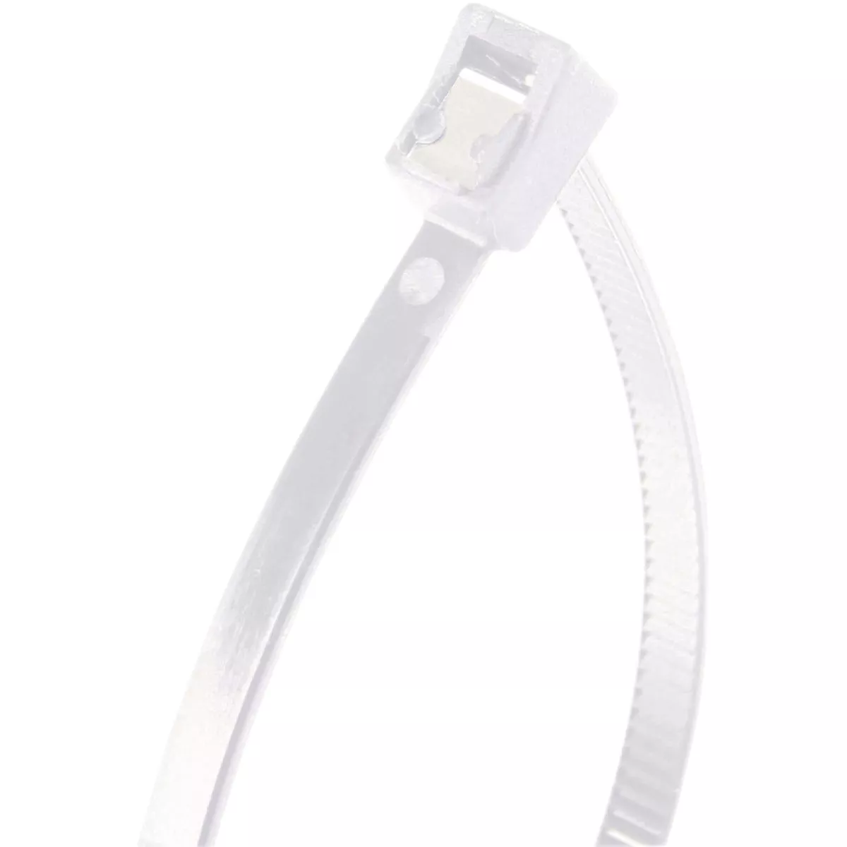 Gardner Bender Cutting Edge 11 In. x 0.169 In. Natural Nylon Self-Cutting Cable Tie (50-Pack)