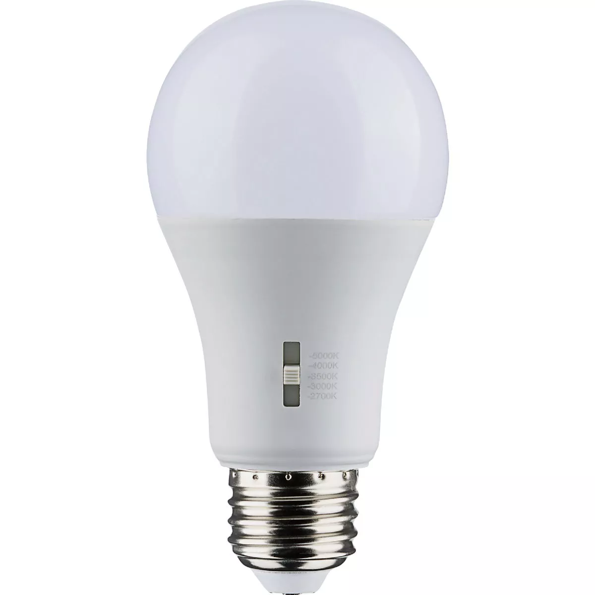 Satco 40W Equivalent 5CCT-Selectable A19 Dimmable Traditional LED Light Bulb