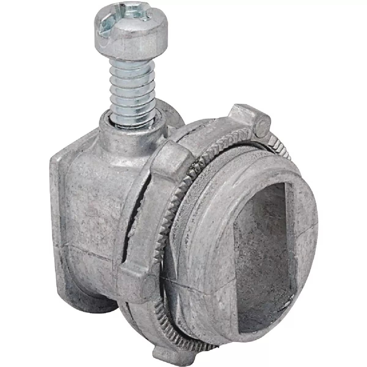 Southwire Madison Electric 3/8 In. Set Screw BX/Steel Flex Cable Conduit Connector (100- Pack)