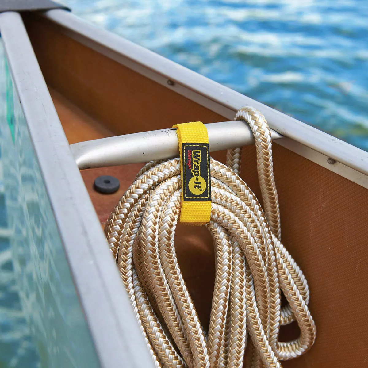 Wrap-It Storage Quick-Straps 12 In. Yellow Weatherproof Hook & Loop Strap - photo 3