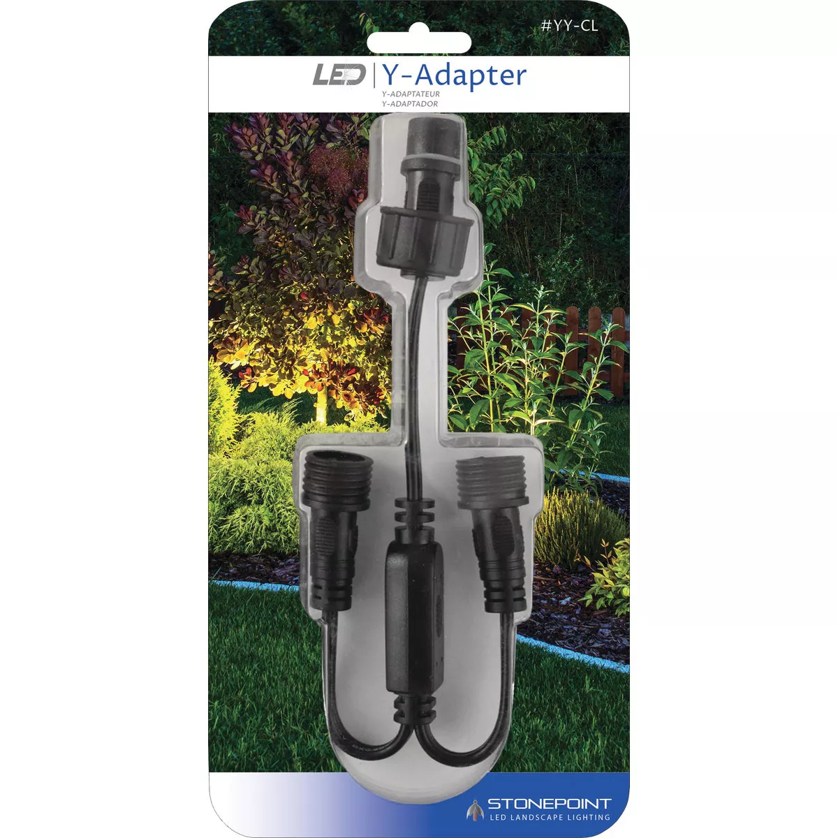 Stonepoint LED Lighting Outdoor Low Voltage Lighting Y-Adapter