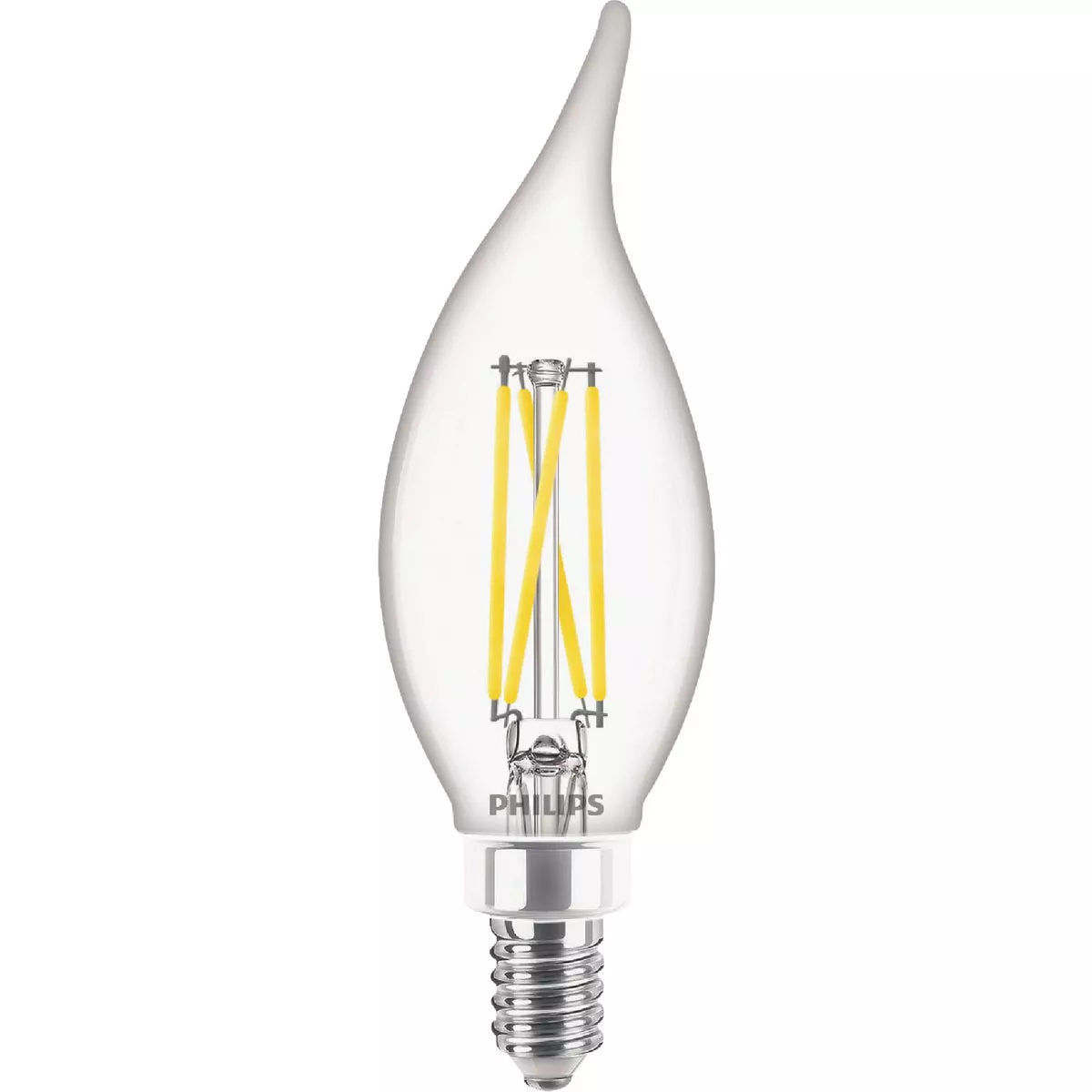Philips Ultra Definition 60W Equivalent Daylight BA11 Candelabra LED Decorative Light Bulb (3-Pack) - photo 4