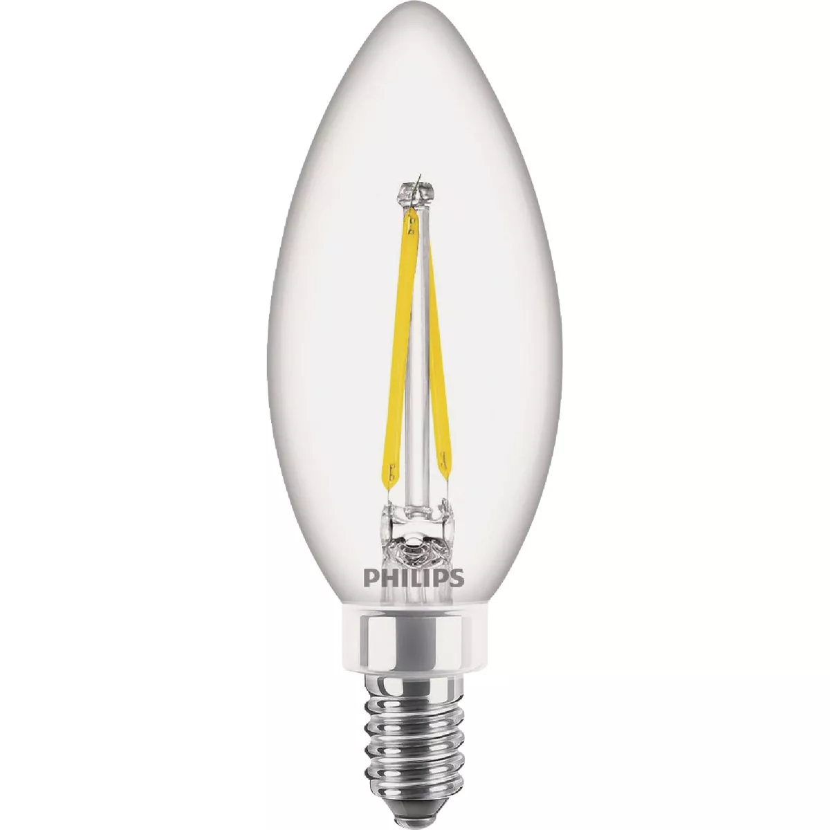 Philips Ultra Definition 40W Equivalent B11 LED Candelabra Base Daylight Light Bulb (3-Pack)