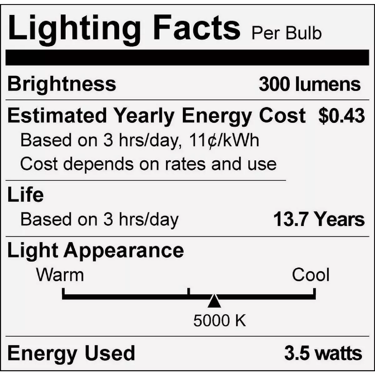 Philips Ultra Definition 40W Equivalent B11 LED Candelabra Base Daylight Light Bulb (3-Pack) - photo 2