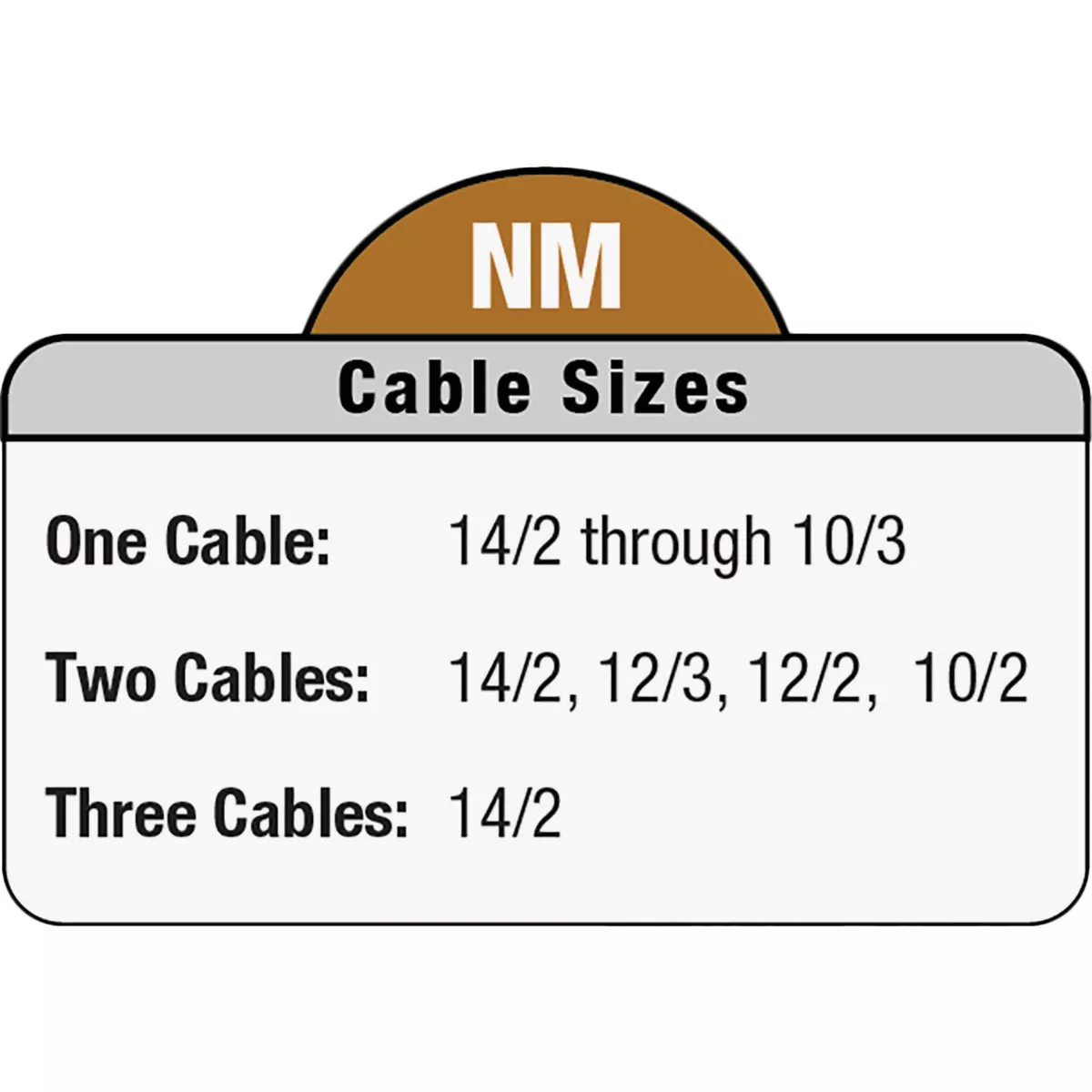 Sigma Engineered Solutions ProConnex 3/4 In. Die-Cast Zinc Clamp-on Type NM/SE Cable Connector (3-Pack) - photo 2