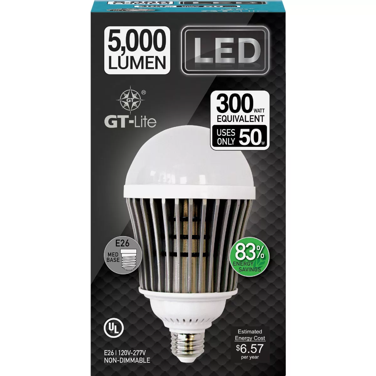 GT-Lite 300W Equivalent Frosted A-Shape Medium Base Color Temperature Changing LED High-Intensity Replacement Light Bulb - photo 2