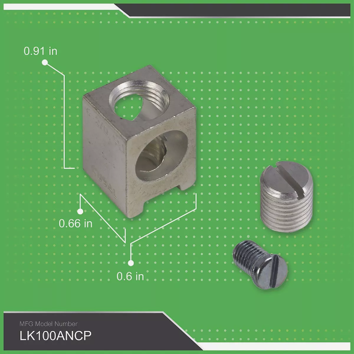 Square D QO/Homeline 100A Aluminum Neutral Lug Kit - photo 6