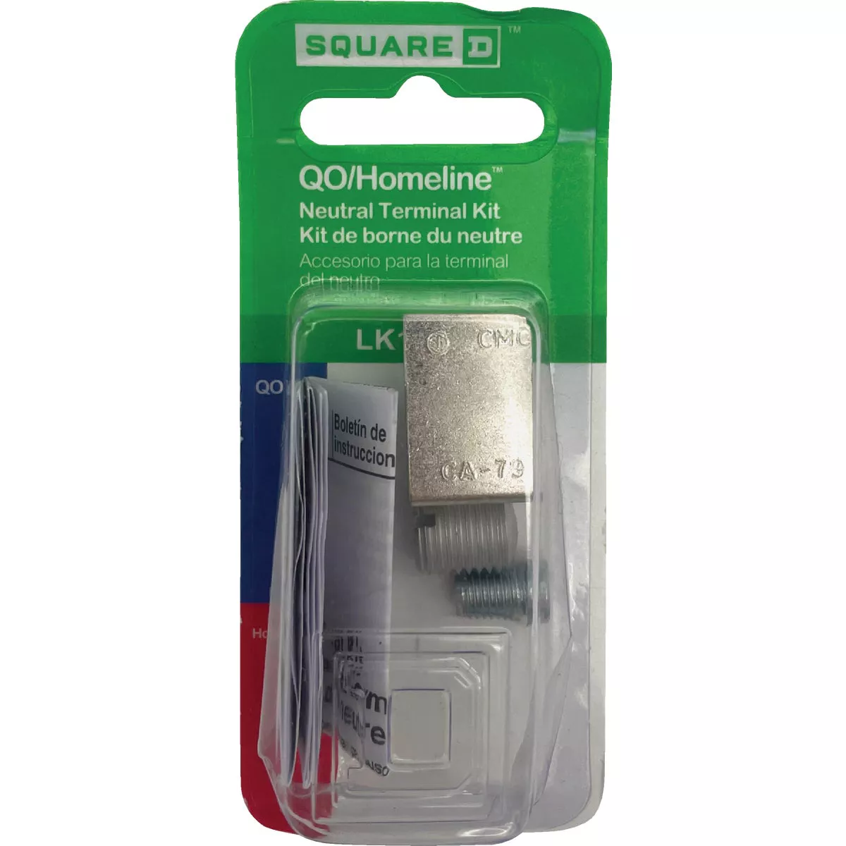 Square D QO/Homeline 100A Aluminum Neutral Lug Kit - photo 2