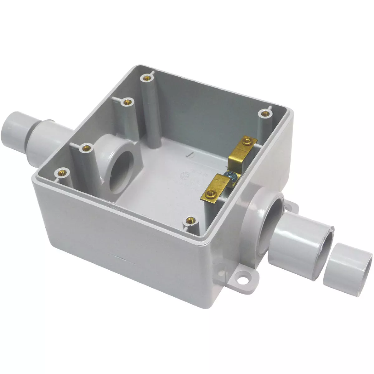 IPEX Kraloy 2-Gang PVC Molded FSC Deep Wall Box | True Value Hardware