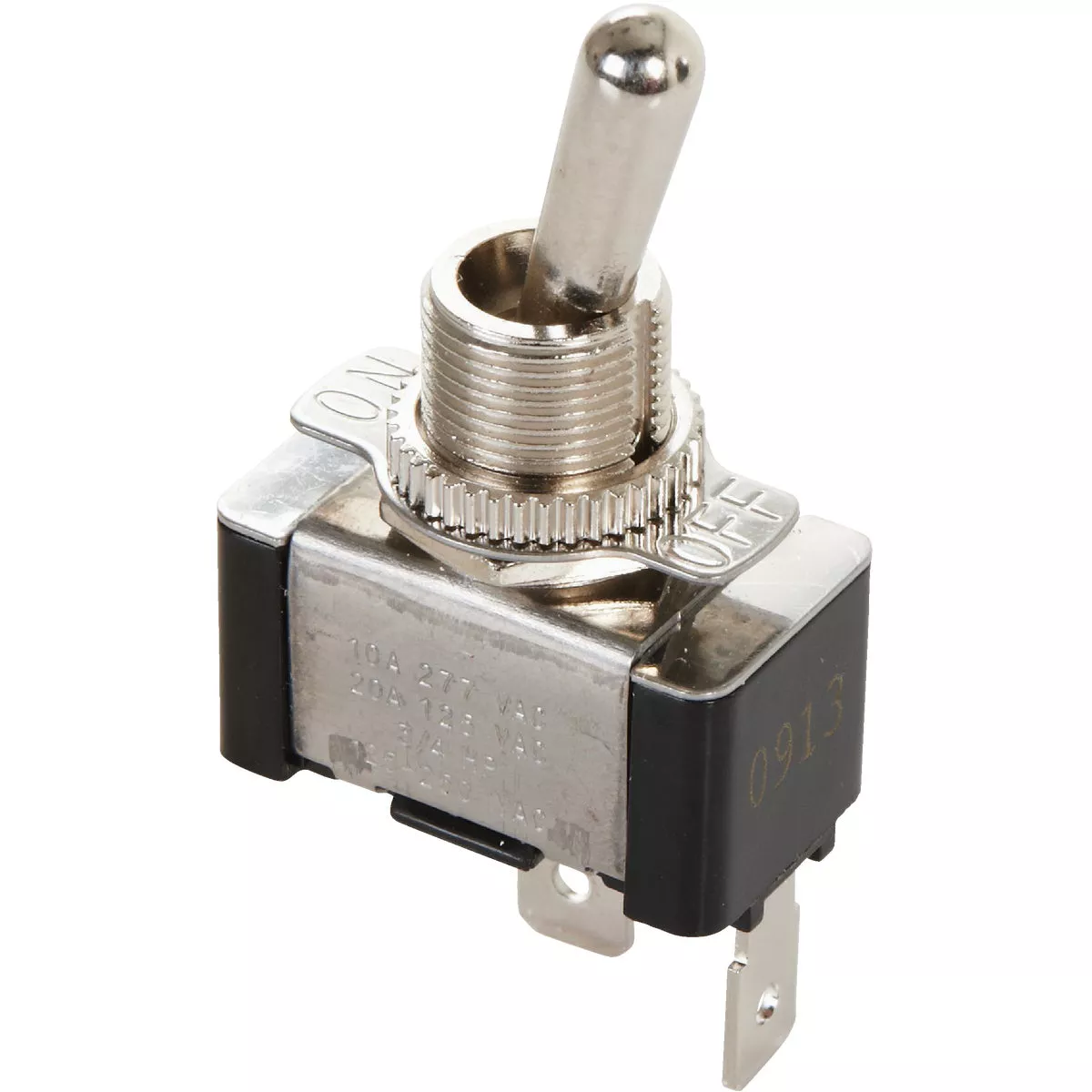 Gardner Bender Heavy-Duty SPST 2-Spade Toggle Switch