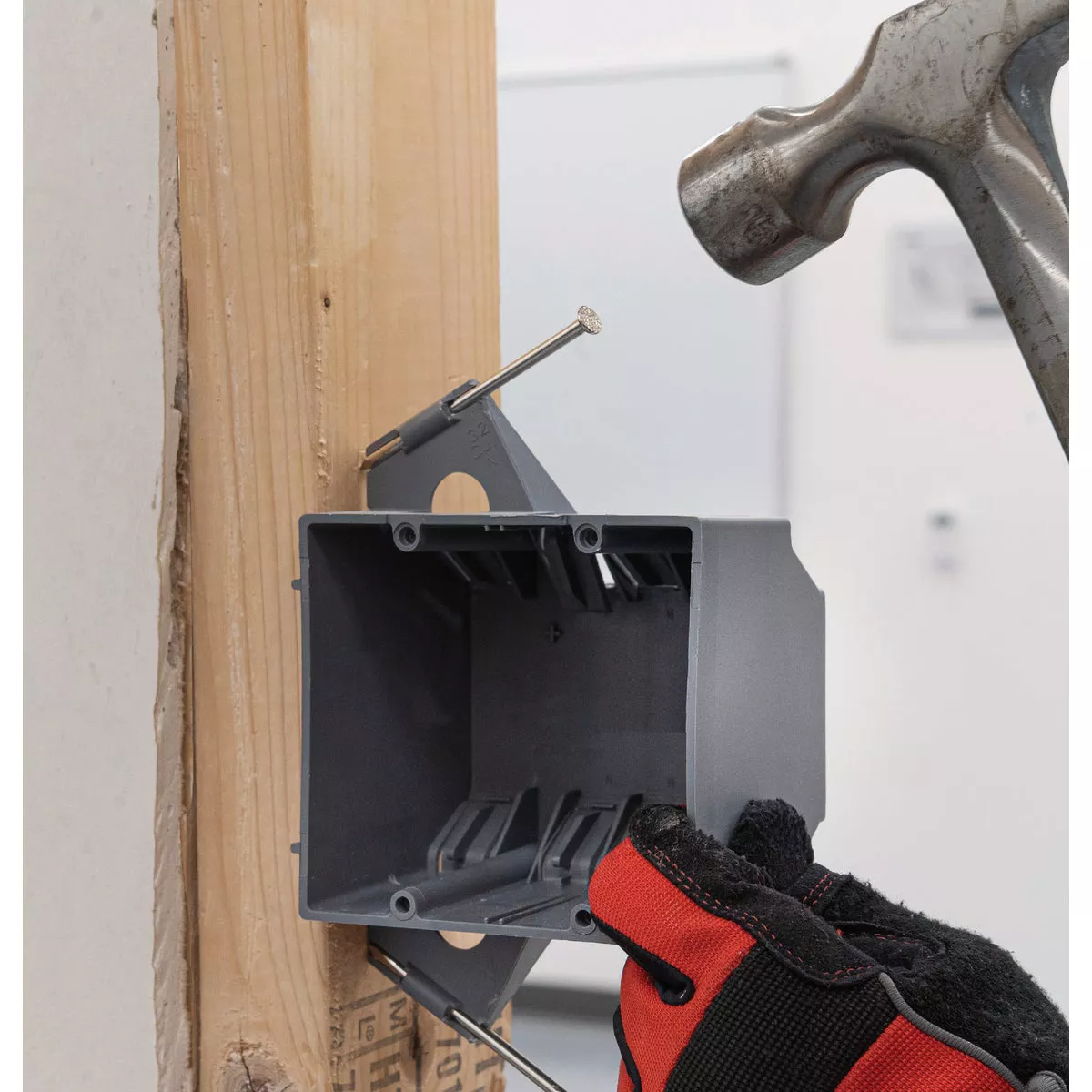 Gardner Bender 2-Gang PVC New Work Wall Electrical Box, 32 Cu. In. - photo 2