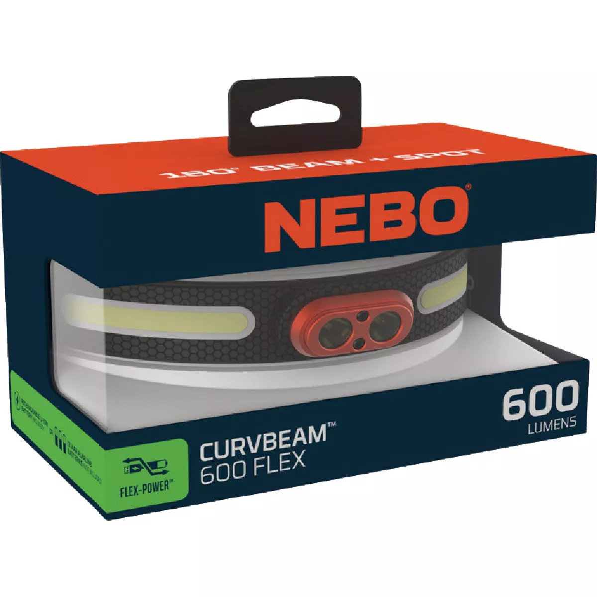 Nebo CurvBeam 600 Flex 600 Lm. LED Rechargeable Headlamp - photo 2