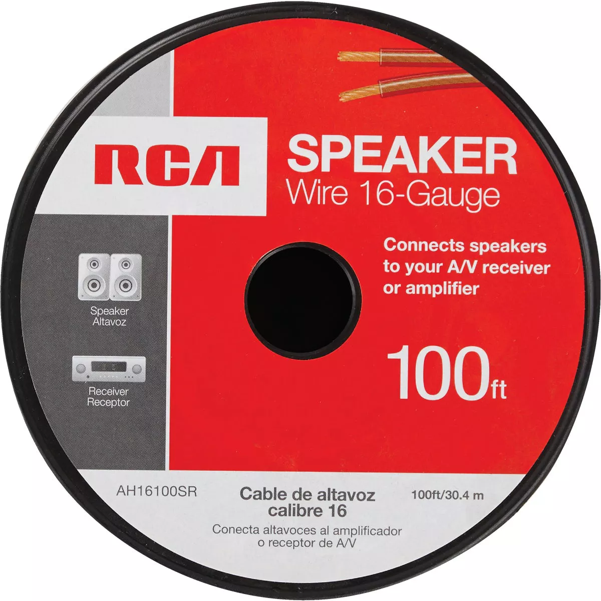RCA 100 Ft. 16/2 Stranded Speaker Wire - photo 2