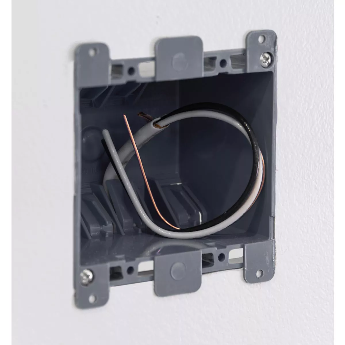 Gardner Bender 2-Gang PVC Old Work Wall Electrical Box, 25 Cu. In. - photo 2