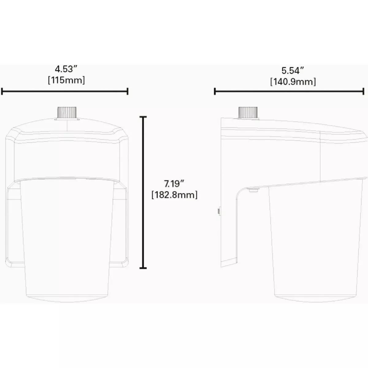 Halo White Dusk To Dawn LED Patio Light Fixture - photo 2