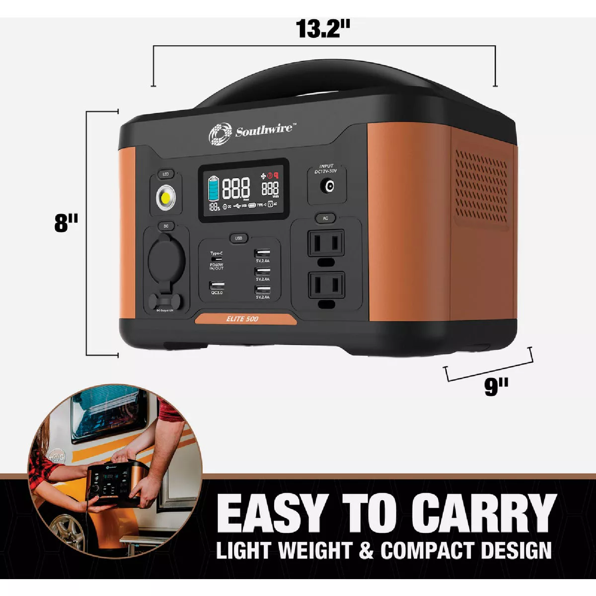 Southwire Elite 500 Series 515W 120V Portable Power Station - photo 7